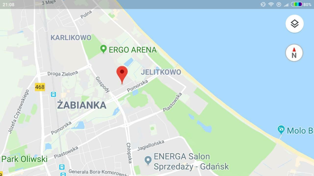 Mieszkanie Jelitkowo Gdaňsk Exteriér fotografie